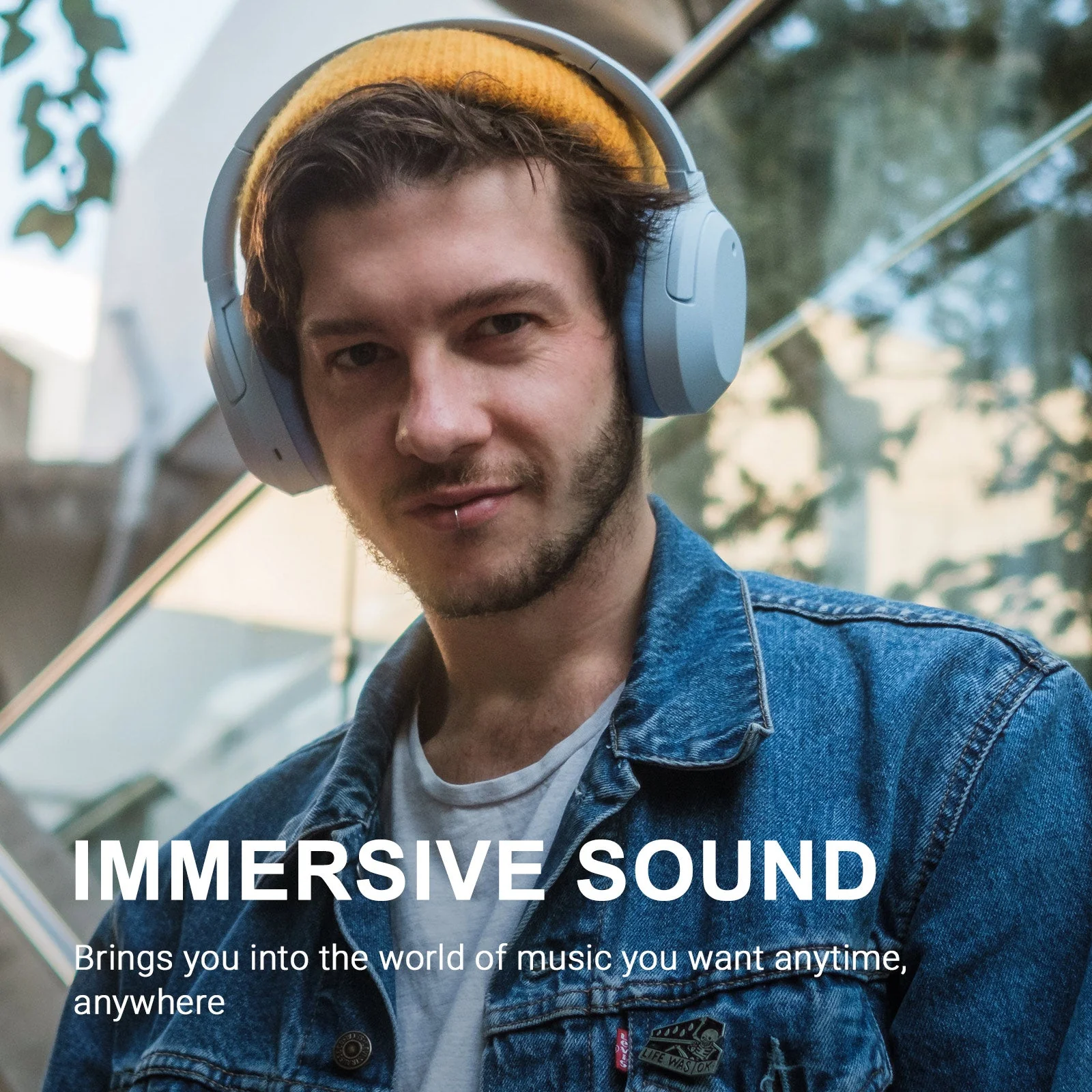 W820NB Plus Wireless Noise Cancellation Over-Ear Headphones - Image 20