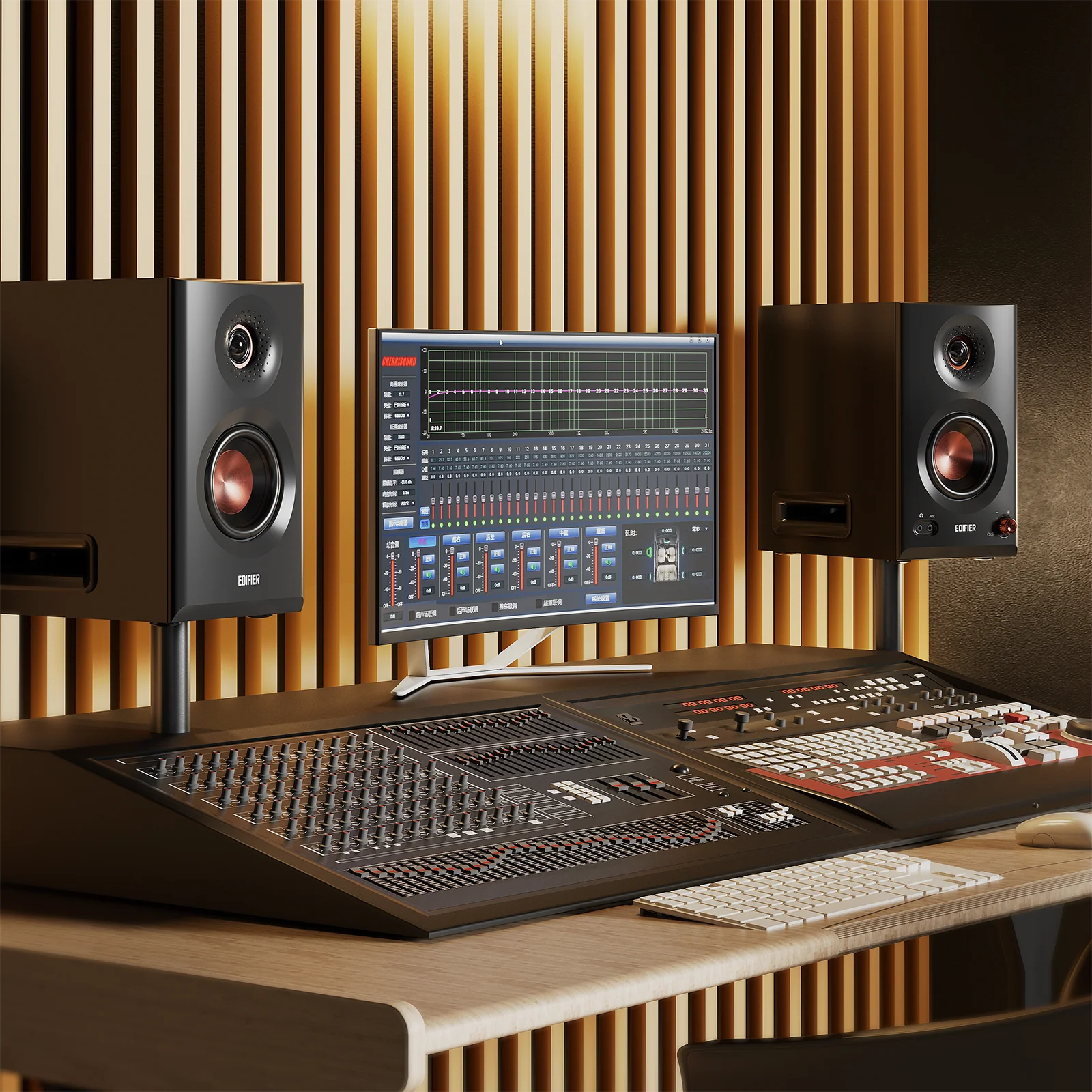 MR5 Tri-Amped Powered Studio Monitor Speakers - Image 8