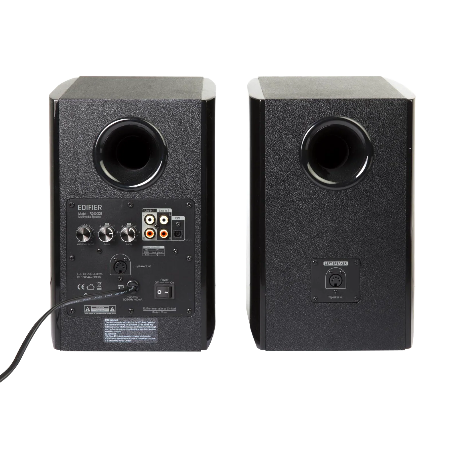 R2000DB Powered Bluetooth Bookshelf Speakers (Certified Refurbished) - Image 3
