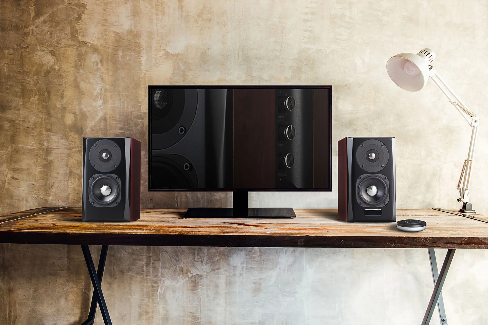 S350DB Bluetooth Bookshelf Speakers with Subwoofer - Image 5